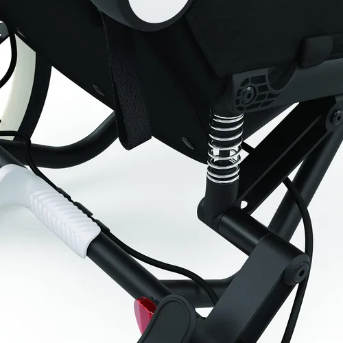 Vista 5 de CYBEX ZENO - Remolque multideportivo 4 en 1, plegado compacto, suspensión de conducción suave y neumáticos llenos de aire, remolque de bebé durante