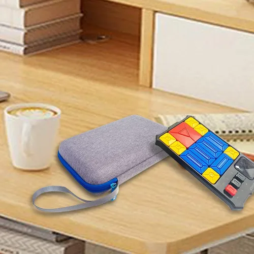Vista 6 de JCHPINE - Funda rígida para juegos cerebrales GiiKER Super Slide Protective Storage Holder for GiiKER Brain Teaser Puzzles Interactive Handheld