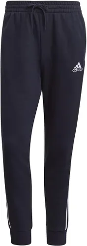 Vista 4 de adidas Pantalones Essentials de rizo francés con puños cónicos de 3 rayas para hombre