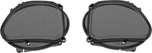 Vista 3 de Hogtunes 57 rejillas de altavoces frontales de malla (paquete de 2), se adapta a los modelos Harley-Davidson Road Glide 1998-2013