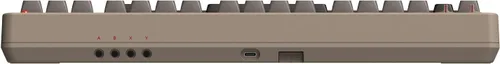 Vista 3 de 8Bitdo Teclado mecánico retro de 87 teclas, Bluetooth2.4GUSB-C, teclado para juegos intercambiable en caliente con dos botones súper programables