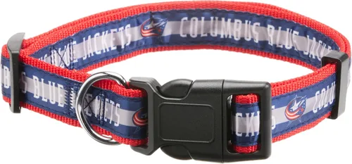 Vista 30 de Collar Pets First NHL para perros y gatos. ¡Ajustable, lindo y elegante! ¡El collar definitivo para fanáticos del hockey! Pittsburgh Penguins