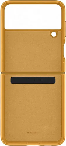 Vista 4 de Samsung Funda para teléfono Galaxy Z Flip 3, funda protectora de piel, resistente, protector de teléfono inteligente a prueba de golpes, versión