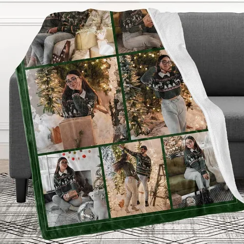 Vista 49 de Manta personalizada con imagen, mantas personalizadas para adultos y niños, manta de fotos personalizable, mantas personalizadas como regalo