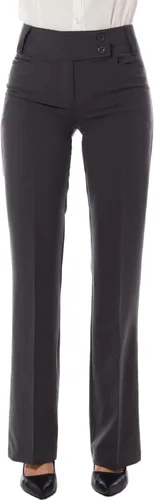 Vista 127 de Design by Olivia Pantalones de oficina de corte holgado para mujer