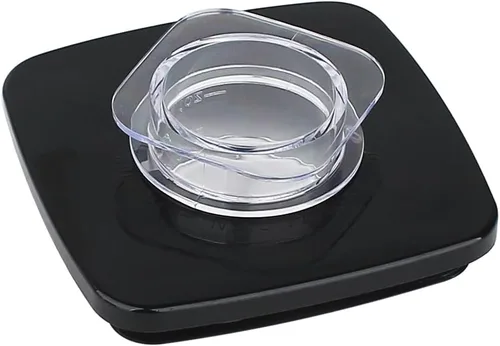 Vista 4 de Piezas de repuesto de 5 tazas con tapa cuadrada de vidrio con cuchilla, compatible con licuadora Oster Classic Series y licuadora Osterizer