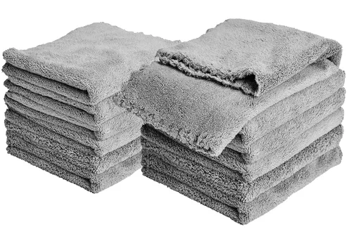 Vista 7 de Paños de microfibra para bebé de Kyapoo, paquete de 12 unidades, 12 x 12 pulgadas, coral, extra absorbentes y suaves para recién nacidos, bebés