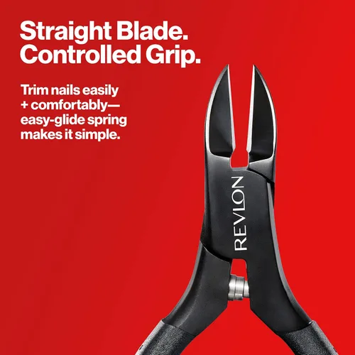 Vista 5 de Revlon Comfort and Control - Pinza para uñas, fácil de usar para manicuras, 1 unidad