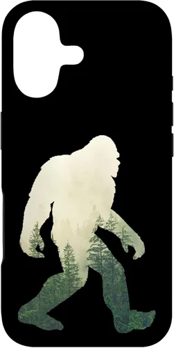 Vista 32 de Carcasa para iPhone X/XS, diseño de Sasquatch Yeti Nature