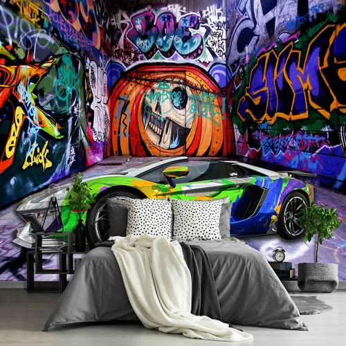 Vista 85 de Papel tapiz espacial 3D para dormitorio, murales de pared extra grandes para sala de estar, 151 x 105 pulgadas (no se puede despegar ni pegar)