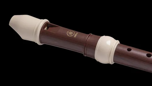 Vista 5 de Yamaha Grabadora Soprano YRS-312B, acabado de palo de rosa simulado, llave de C