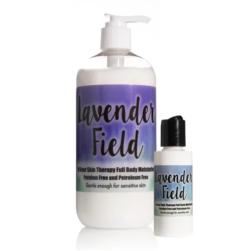 Vista 14 de The Lotion Company Loción de terapia cutánea de 24 horas, fragancia en polvo para bebé, hidratante de cuerpo completo, con aloe vera, sin parabenos