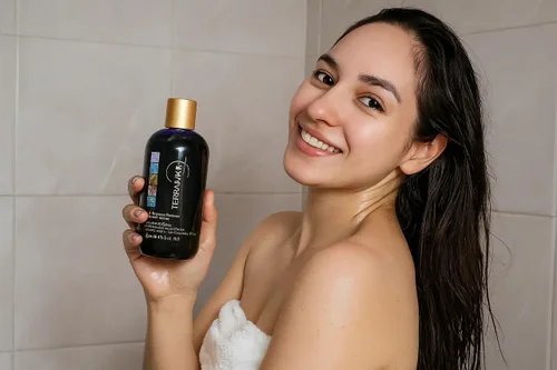 Vista 2 de Terramar Color Balance Champú para Cabello Rubio y Destacado – 8.5 fl oz