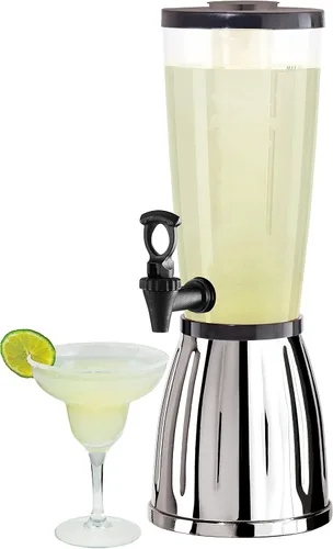 Vista 10 de OGGI Beer Tower - Dispensador de bebidas de 88 onzas con espita y tubo de hielo, torre Margarita, torre Mimosa, dispensadores de bebidas perfectos