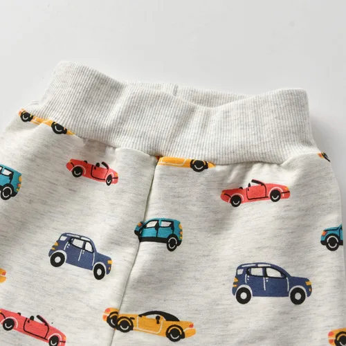 Vista 6 de Conjunto de sudadera con capucha y pantalones, de manga larga, con varios diseños, para bebé o niño