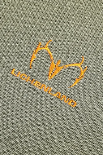 Vista 4 de Lichenland Men's Merino Wool Hunting Hoodie Base Layer Sweatshirt