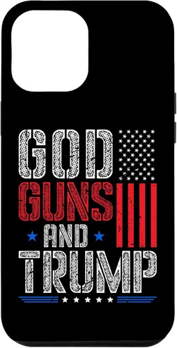Vista 26 de God Guns and Trump Vote Donald Trump Republican Case for iPhone 17