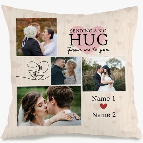 Vista 16 de Custom Single Image Pillow Case with Personalized Text Designed for Home Decoration and offering Gift Charm for Family Celebrations or Holidays