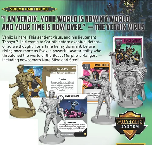 Vista 4 de Renegade Game Studios Los Power Rangers Heroes of the Grid: Shadow of Venjix