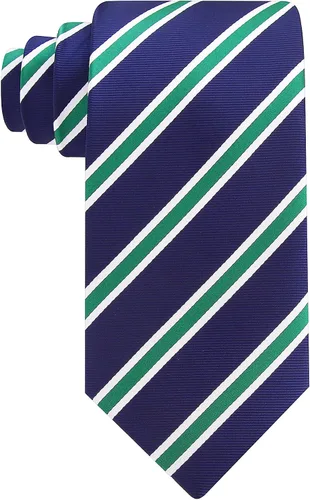 Vista 102 de Scott Allan - Corbatas de rayas para hombre - Corbata tejida para hombre