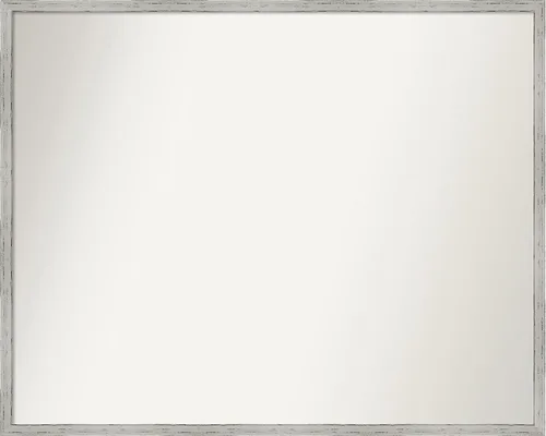 Vista 34 de Amanti Art Espejo de baño blanco para sobre el fregadero, 22 x 45 pulgadas, espejo de tocador rectangular blanco Lucie, marco de madera moderno