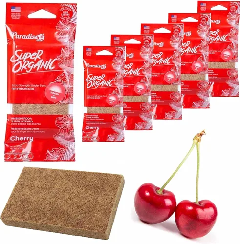 Vista 3 de 6 Paradise Super Organic Cereza Aroma Ambientador Bloque Piedra Aroma Fragancia