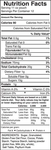 Vista 3 de Mezcla de brownie de chocolate oscuro profundo de Prairie sin gluten, protocolo de pureza certificado sin gluten, sin OMG, 11 onzas (paquete de 2)
