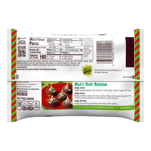 Vista 2 de CHR HERSHEY'S HUGS w/Max The Dog LDB, 8.45 onzas, 16 unidades, DRC