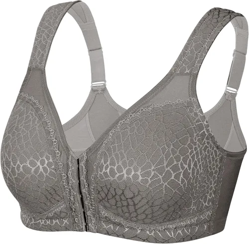 Vista 5 de DotVol Sujetador de postura con cierre frontal sin varillas para mujer
