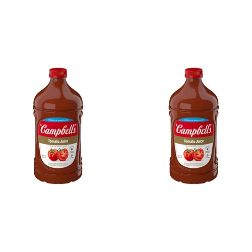 Vista 11 de Campbell's Jugo de tomate 100% bajo en sodio, botella de 64 onzas líquidas (paquete de 6)