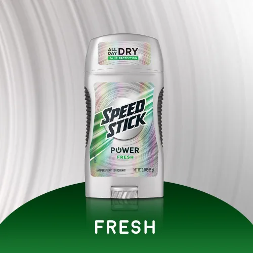 Vista 3 de Desodorante antitranspirante Speed Stick Power, Fresh, 3 onzas (paquete de 6)