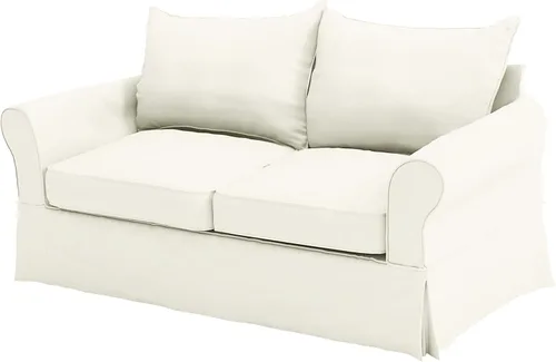 Vista 5 de La funda de sofá de algodón solo se adapta a Pottery Barn Comfort Loveseat PB, funda de repuesto de funda de sofá con brazo enrollado