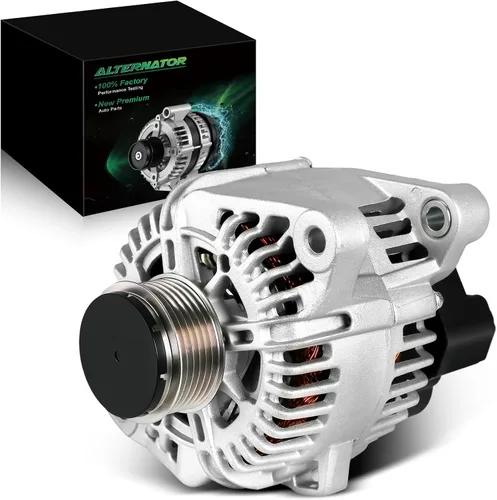 Vista 15 de Alternador de 4.0L para: Ford Explorer 2002 2003 2004, Explorer Sport Trac 2001-2004 para: Mercury Mountaineer 2001-2004, polea de 6 ranuras de 12V
