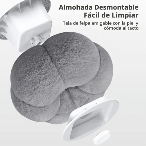 Vista 5 de CreaDream - Soporte de almohada en forma de calabaza para tableta, Kindle, iPad, soporte ajustable para teléfono con almohada para regazo y cama
