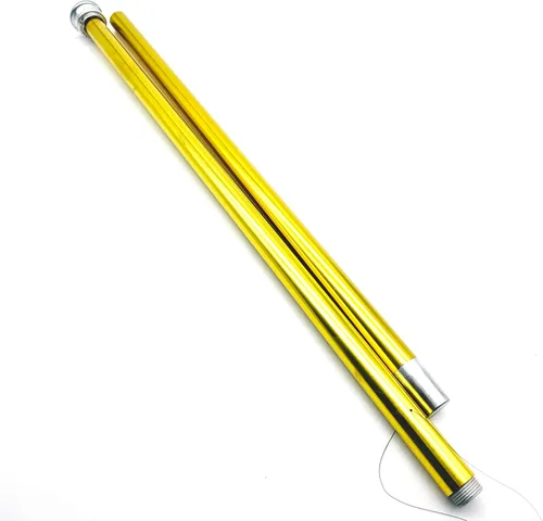 Vista 8 de sumrica Varita de aluminio para bailar de mago mágico Trucos de magia en varita de aire, truco flotante equilibrado de levitación de bastón, truco