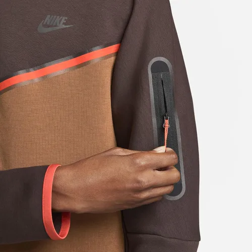 Vista 5 de Nike Sportswear Tech - Sudadera con capucha y cremallera completa para mujer