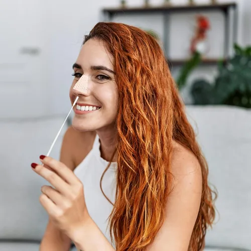 Vista 9 de Thermoplastic Nasal Support Protector 2pcs – Adjustable Rhinoplasty Nose Splint for Septoplasty, External Nasal Brace for Fracture Support and Nose
