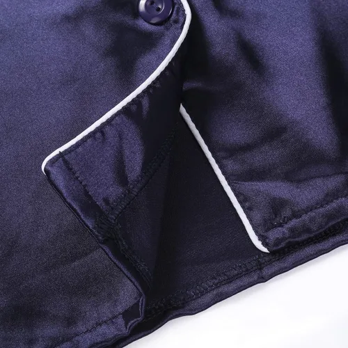 Vista 3 de Nituyy - Pijama de seda para mujer de satén