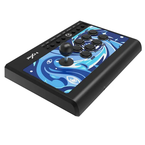 Vista 7 de PXN Arcade Fight Stick, 008 Street Fighter Arcade Game Fighting Joystick with USB Port, with Turbo & Audio Functions, Suitable for Xbox One, Xbox