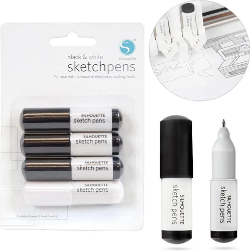 Vista 7 de Pack de lapiceras Silhouette Sketch para scrapbooking