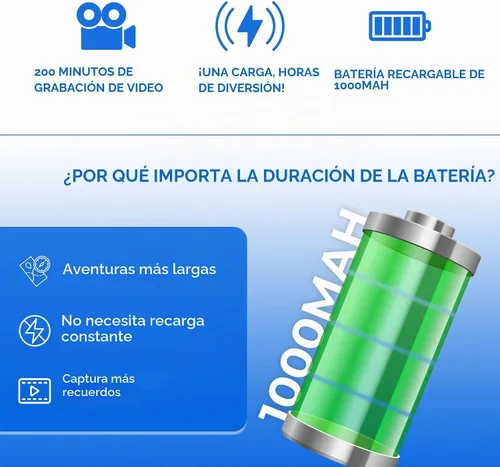 Vista 5 de Binoculares digitales con cámara y grabación de video, videocámara de 5MP de alta potencia de 12 x 32 para cámaras de observación de aves