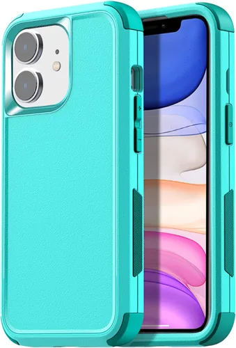 Vista 16 de AICase Funda para iPhone 11, resistente protección contra caídas, cuerpo completo, resistente, a prueba de golpes, militar, resistente, duradera