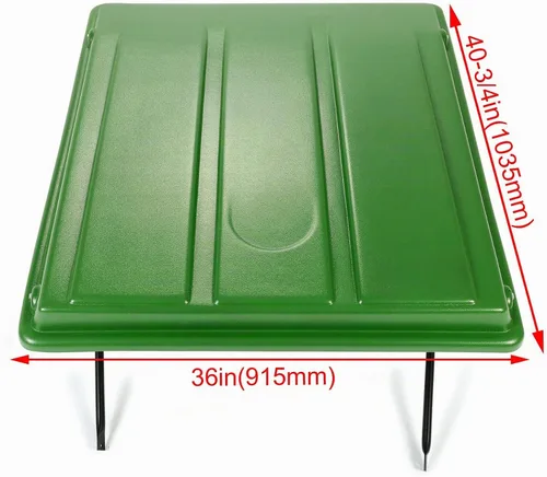 Vista 2 de Kojem - Toldo para tractor compatible con John Deere, tractores utilitarios compactos