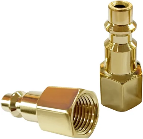 Vista 6 de Uenede - Kit de enchufe de conexión rápida de manguera de aire industrial NPT de 1/4 de pulgada, 10