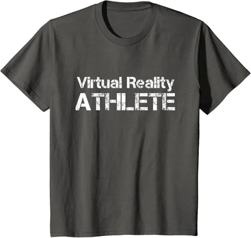 Vista 73 de Virtual Reality ATHLETE for VR Gamers Camiseta, Negro, S