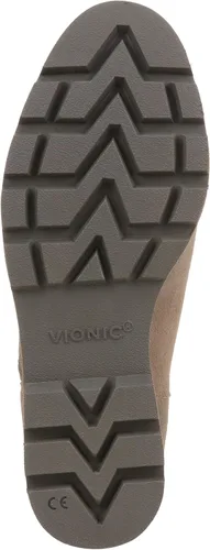Vista 4 de Vionic Botines Astor Hazel con cremallera para mujer, botines cómodos que ayudan al dolor de talón, fascitis plantar con soporte de arco integrado