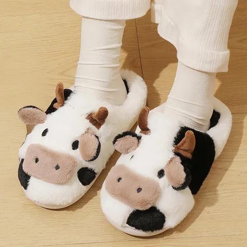 Vista 7 de TOPALL Pantuflas para mujeres y hombres, con bordado mejorado, mullidas, mullidas, cómodas, antideslizantes, cálidas, para interiores y exteriores