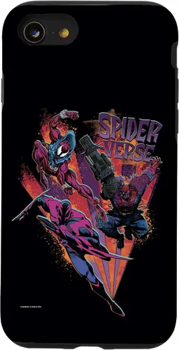 Vista 18 de iPhone 16 Marvel Spider-Man: Across the Spider-Verse 2099 Strike Team Case