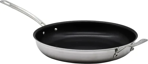 Vista 4 de Cuisinart Juego de utensilios de cocina de 15 piezas, multiclad Pro triple capa, plateado, MCP-15N