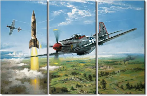 Vista 29 de Lienzo decorativo para pared de niños, decoración de dormitorio de adolescentes de la Segunda Guerra Mundial, imágenes en pared para decoración